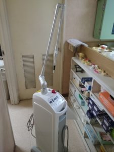 レーザー機器を導入しました。東淀川区、永目歯科医院